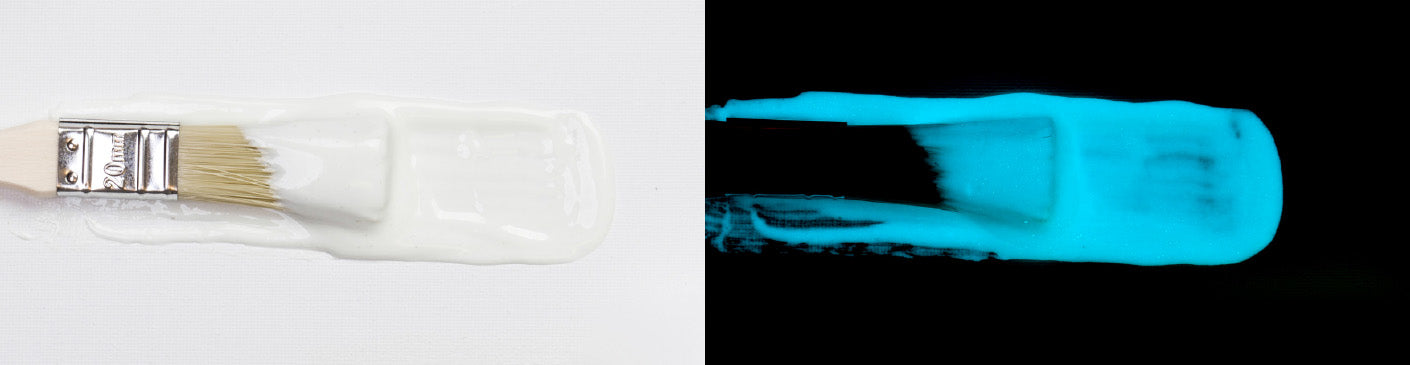 GLOW AQUA Farby fosforyzujące akrylowe